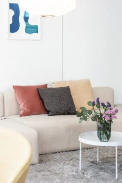 HAY Shaggy Rug, Warm Grey 9 HAY Shaggy Rug, Warm Grey -Finnishdesignshop Mags 3 seater comb 5 Remix 223 Tulou Coffee Table off white