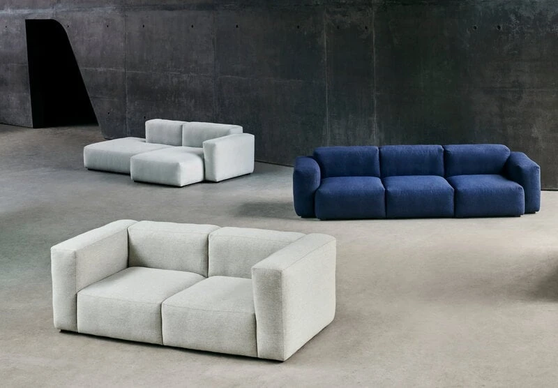 HAY Mags Soft 3-seater Sofa, Comb.1 Low Arm, Flamiber J4 6 HAY Mags Soft 3-seater Sofa, Comb.1 Low Arm, Flamiber J4 - Image 4