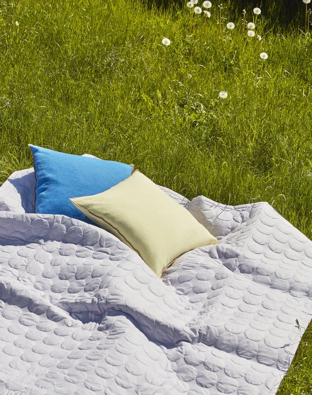 HAY Outline Cushion, 50 X 50 Cm, Lemon Sorbet 5 HAY Outline Cushion, 50 X 50 Cm, Lemon Sorbet - Image 3