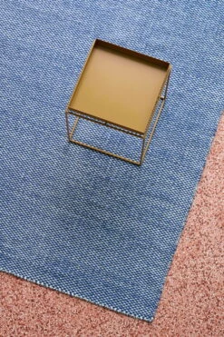 HAY Moiré Kelim Rug, Blue -Finnishdesignshop Moir Kelim 140x200 blue