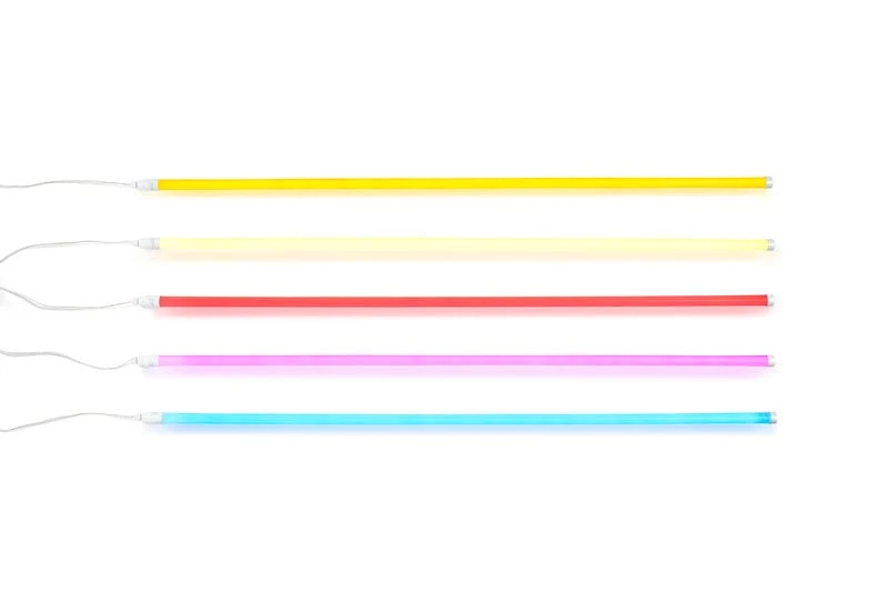HAY Neon Tube LED, 150 Cm, Yellow 4 HAY Neon Tube LED, 150 Cm, Yellow - Image 2