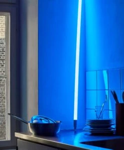 HAY Neon Tube LED, 150 Cm, Ice Blue -Finnishdesignshop Neon Tube LED ice blue