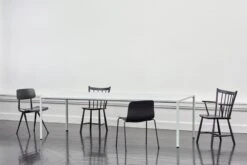 HAY Result Chair, Black 12 HAY Result Chair, Black -Finnishdesignshop New Order Table light grey lino top Result Chair J41 J42 AAC16