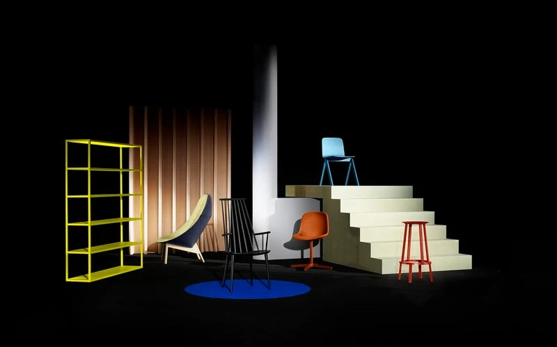 HAY Revolver Bar Stool, 65 Cm, Red 4 HAY Revolver Bar Stool, 65 Cm, Red - Image 2