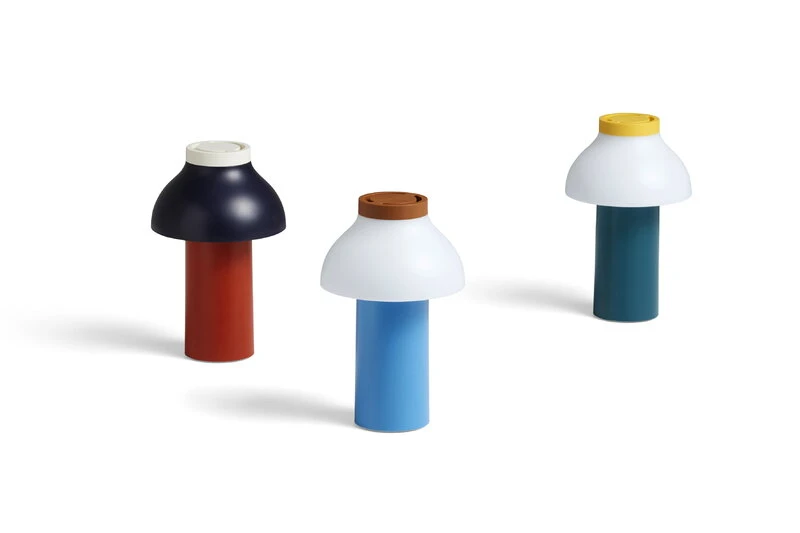 HAY PC Portable Table Lamp, Dusty Red 4 HAY PC Portable Table Lamp, Dusty Red - Image 2