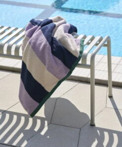 HAY Trio Bath Mat, Lavender -Finnishdesignshop Palissade Bench sky grey Trio Bath Sheet lavender