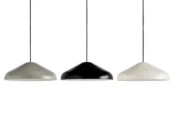 HAY Pao Steel Pendant 470, Cool Grey -Finnishdesignshop Pao Steel Pendant 470 family