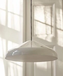 HAY Pao Steel Pendant 350, Cream White -Finnishdesignshop Pao Steel Pendant cream white
