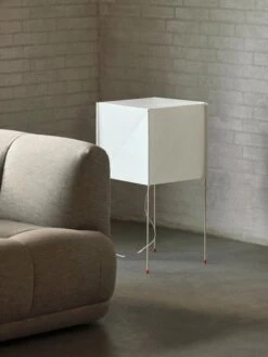 HAY Paper Cube Floor Lamp, White -Finnishdesignshop Paper Cube Floor Lamp 01