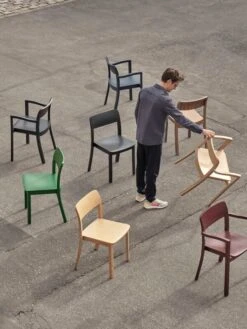 HAY Pastis Armchair, Steel Blue -Finnishdesignshop Pastis Chair Pastis Armchair Julien Renault