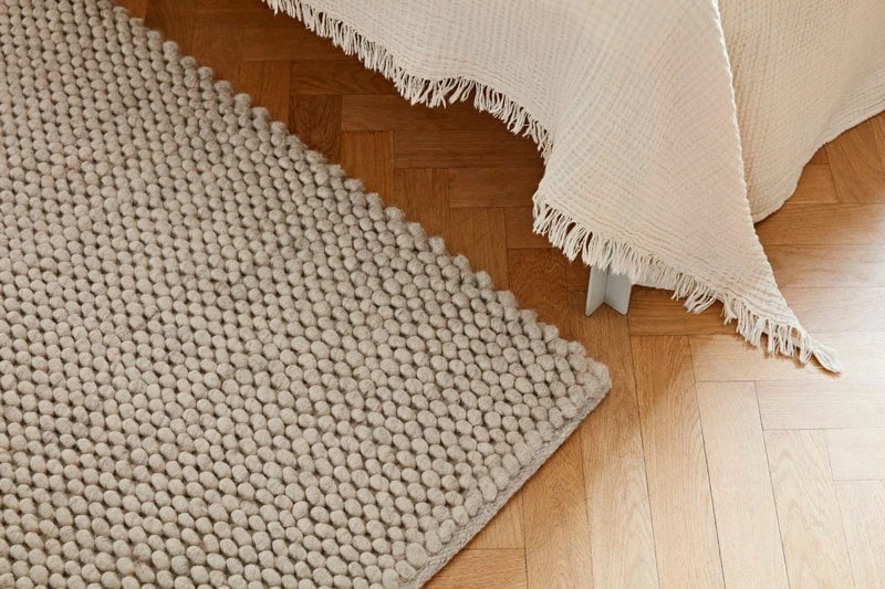 HAY Peas Rug, Soft Grey 7 HAY Peas Rug, Soft Grey - Image 5