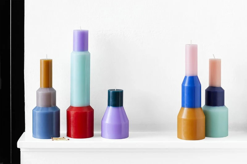 HAY Pillar Candle, XL, Red 7 HAY Pillar Candle, XL, Red - Image 5