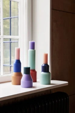 HAY Pillar Candle, S, Lavender -Finnishdesignshop Pillar Candle family