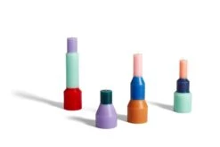 HAY Pillar Candle, S, Lavender -Finnishdesignshop Pillar Candle family1 1