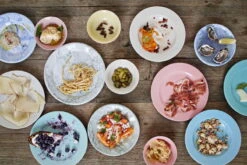 HAY Rainbow Bowl, Small, Light Yellow -Finnishdesignshop Plates family