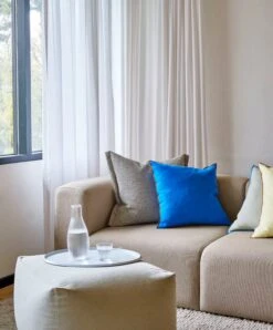 HAY Outline Cushion, 50 X 50 Cm, Moss -Finnishdesignshop Pouf warm grey Mags 3 Seater comb 1 Hallingdal 220 Plica Sprinkle cream Outline Cushion vivid blue Ellipse Tray light grey