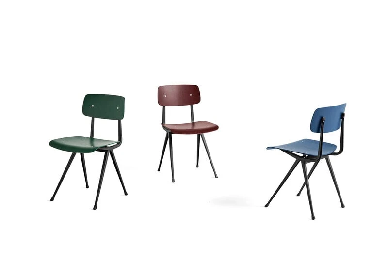 HAY Result Chair, Black - Forest Green 5 HAY Result Chair, Black - Forest Green - Image 3