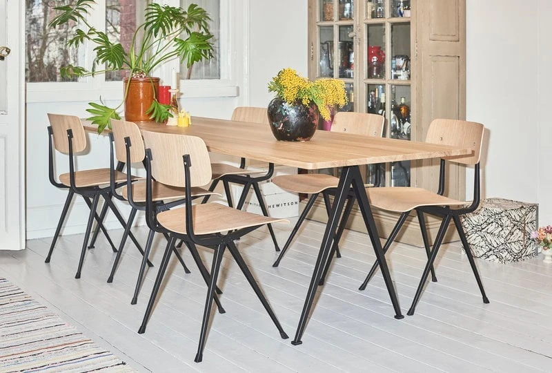 HAY Pyramid Table 02, Black - Lacquered Oak 4 HAY Pyramid Table 02, Black - Lacquered Oak - Image 2