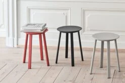 HAY Revolver Stool, Grey -Finnishdesignshop Revolver Stool family