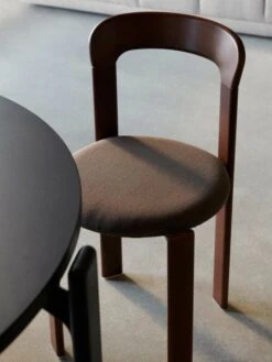 HAY Rey Chair, Umber Brown - Brown Steelcut Trio 376 -Finnishdesignshop Rey Chair umber brown wb lacquer beech Steelcut Trio 376