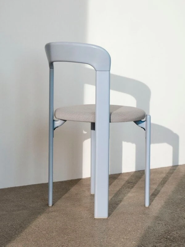 HAY Rey Chair, Slate Blue - Light Grey Steelcut Trio 113 6 HAY Rey Chair, Slate Blue - Light Grey Steelcut Trio 113 - Image 4