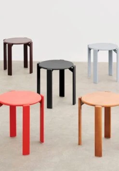 HAY Rey Stool, Scarlet Red -Finnishdesignshop Rey Stool family 05