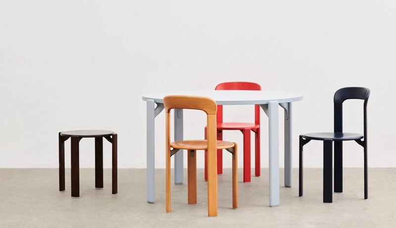 HAY Rey Chair, Golden - Image 6