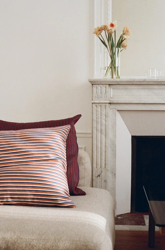 HAY Ribbon Cushion, Red 5 HAY Ribbon Cushion, Red - Image 3