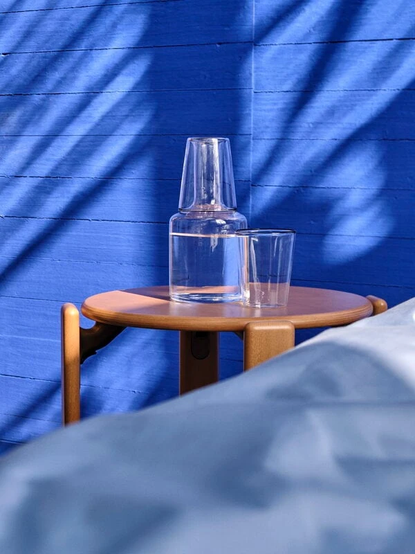 HAY Rim Carafe, Clear - Black Rim - Image 2