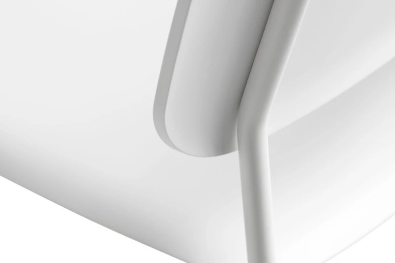 HAY Soft Edge 45 Chair, White 5 HAY Soft Edge 45 Chair, White - Image 3