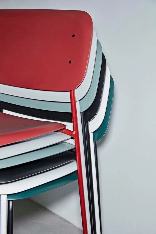 HAY Soft Edge 45 Chair, Black - Hunter Green 6 HAY Soft Edge 45 Chair, Black - Hunter Green - Image 4