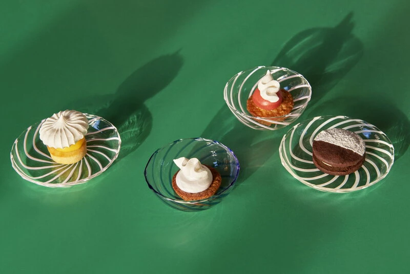 HAY Spin Bowl, 2 Pcs, Pink - Blue 6 HAY Spin Bowl, 2 Pcs, Pink - Blue - Image 4