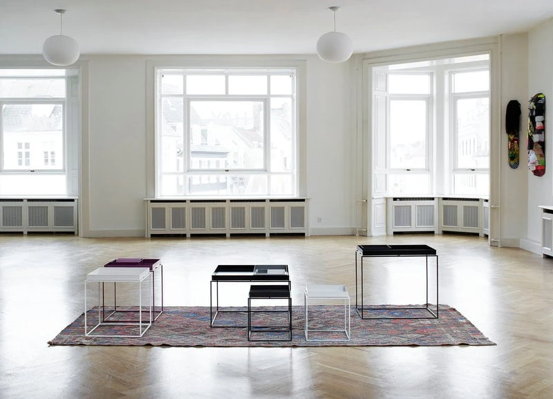 HAY Tray Table Medium Square, Black 8 HAY Tray Table Medium Square, Black - Image 6