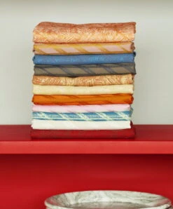 HAY S&B Tea Towels, 2 Pcs, No. 2 Marker Diamond -Finnishdesignshop Tea Towel SB family Soft Ice Dinner Plate green