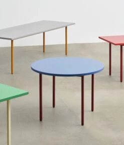 HAY Two-Colour Table, 160 X 82 Cm, Ivory - Green Mint -Finnishdesignshop Two Colour Booklet 3 6