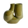 HAY W&S Chubby Vase, Olive Green