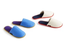 HAY Waffle Slippers, One Size, Cream Multi -Finnishdesignshop Waffle Slippers multi family