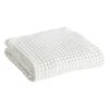 HAY Waffle Bath Towel, White -Finnishdesignshop Waffle Bath Towel 70x140 White 01