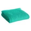 HAY Waffle Bath Towel, Emerald Green -Finnishdesignshop Waffle Bath Towel 70x140 emerald green 01