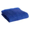 HAY Waffle Bath Towel, Vibrant Blue