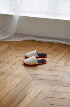 HAY Waffle Slippers, One Size, Cream Multi -Finnishdesignshop Waffle Multi Slippers cream multi 02