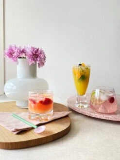 HAY Glass Spoons Twist, 2 Pcs -Finnishdesignshop design stories cocktailit kevaan juhliin 1 ma