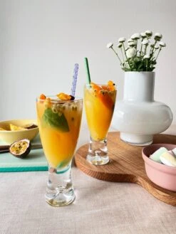 HAY Glass Spoons Twist, 2 Pcs -Finnishdesignshop design stories cocktailit kevaan juhliin 4 ma