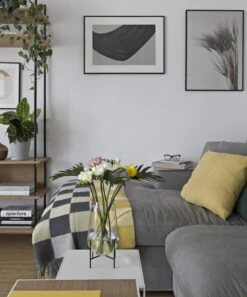 HAY Flowerpot And Saucer, M, Grey -Finnishdesignshop design stories x my full house 18