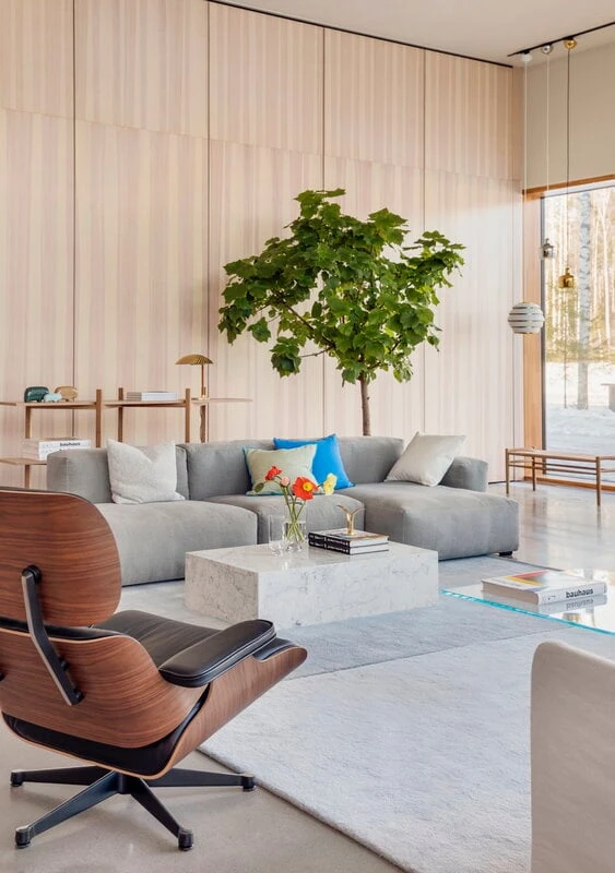 HAY Raw No 2 Rug, Light Blue 4 HAY Raw No 2 Rug, Light Blue - Image 2